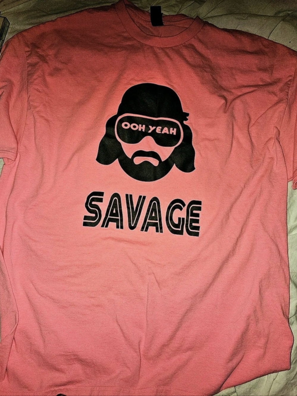 MACHO MAN RANDY SAVAGE NWOT XL SHIRT,wwf,wwe,ecw,tna,aew,wcw
